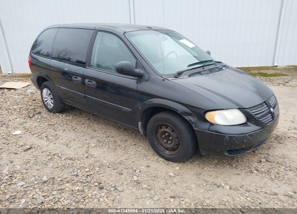 2007 DODGE CARAVAN SE VIN: 1D4GP25E37B258878