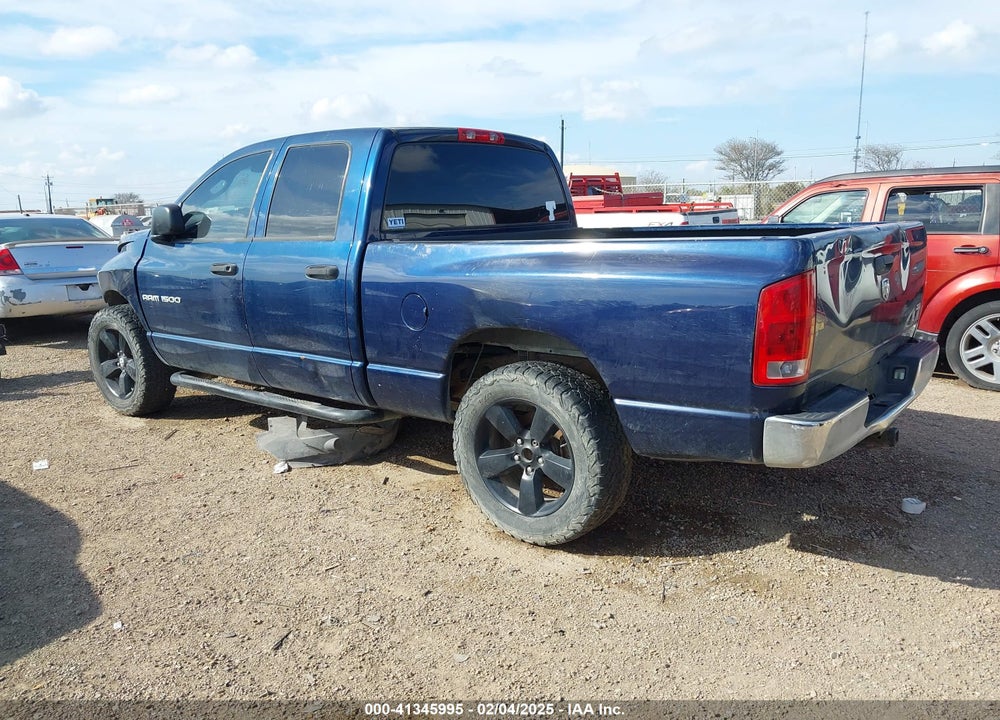 2005 DODGE RAM 1500 SLT/LARAMIE VIN: 1D7HA18N25J596421