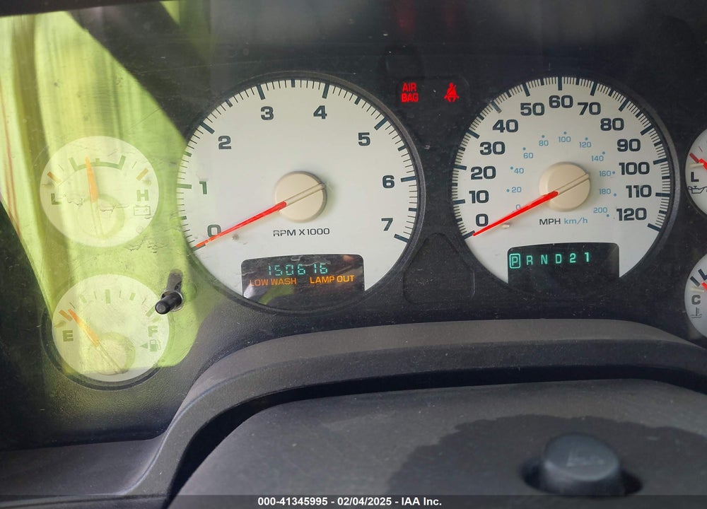 2005 DODGE RAM 1500 SLT/LARAMIE VIN: 1D7HA18N25J596421