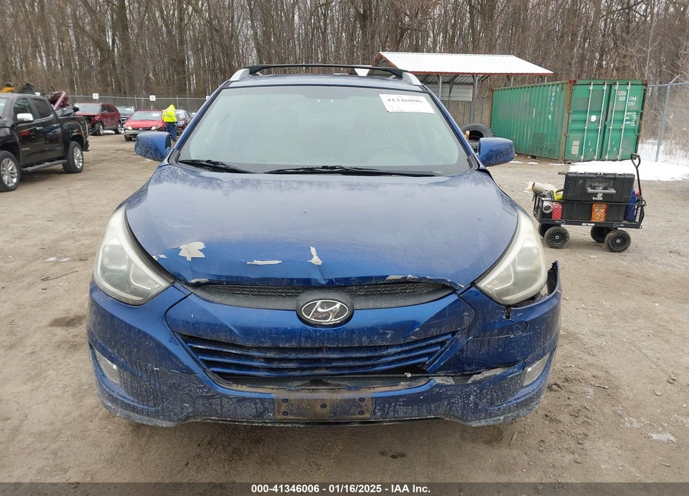 2014 HYUNDAI TUCSON SE VIN: KM8JU3AG5EU933684