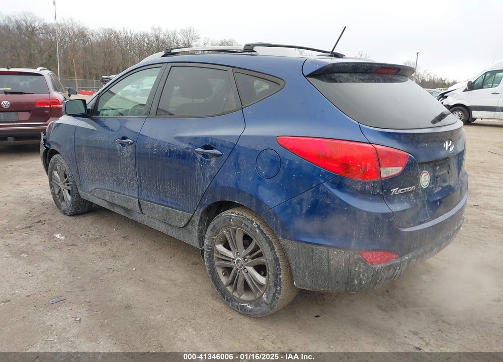 2014 HYUNDAI TUCSON SE VIN: KM8JU3AG5EU933684