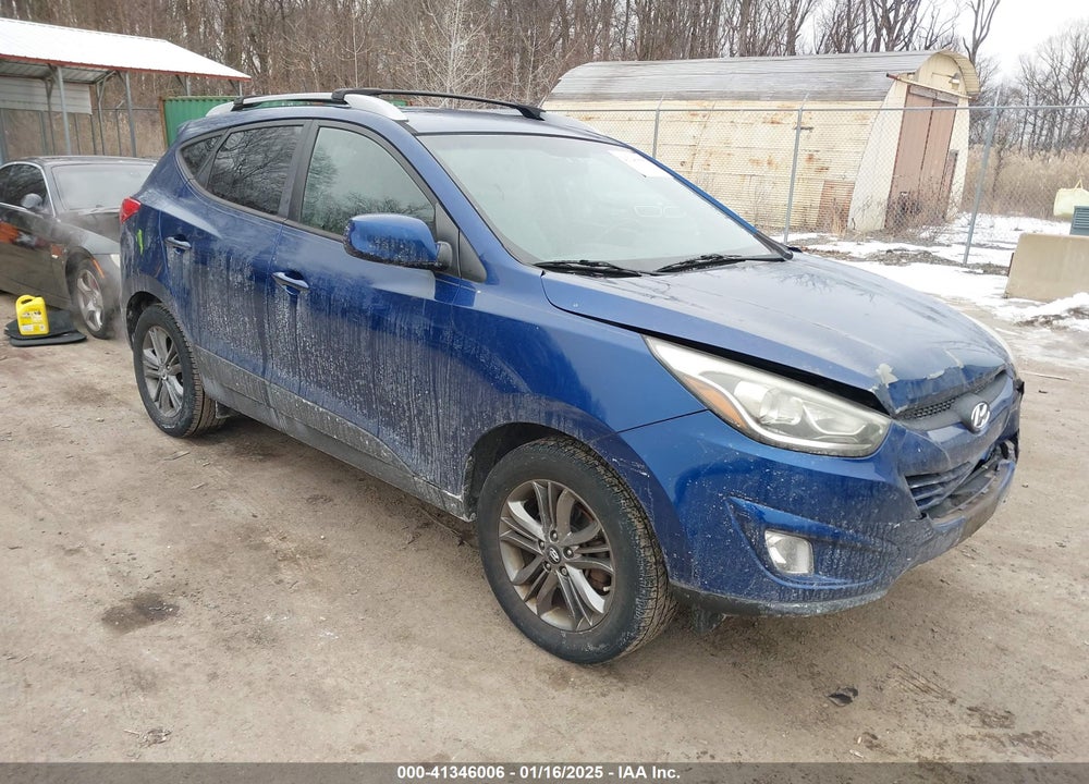 2014 HYUNDAI TUCSON SE VIN: KM8JU3AG5EU933684