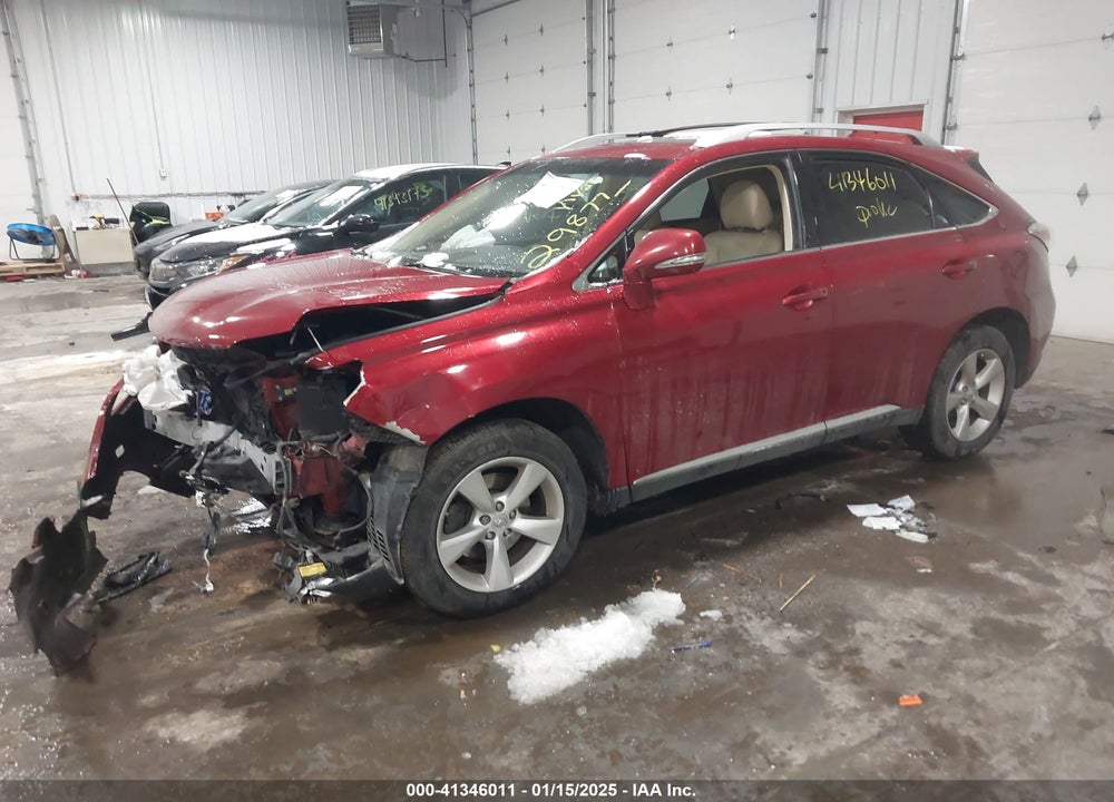 2011 LEXUS RX 350 VIN: 2T2BK1BA1BC116052