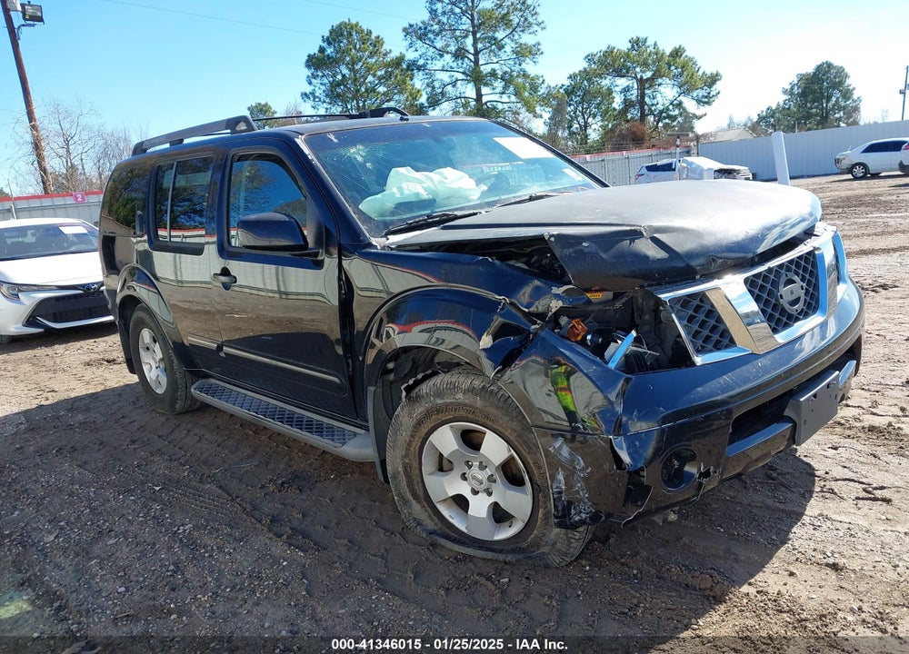 2007 NISSAN PATHFINDER VIN: 5N1AR18U17C601137
