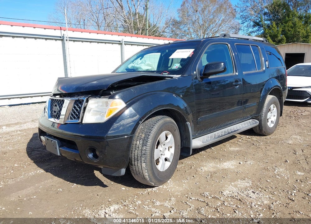 2007 NISSAN PATHFINDER VIN: 5N1AR18U17C601137