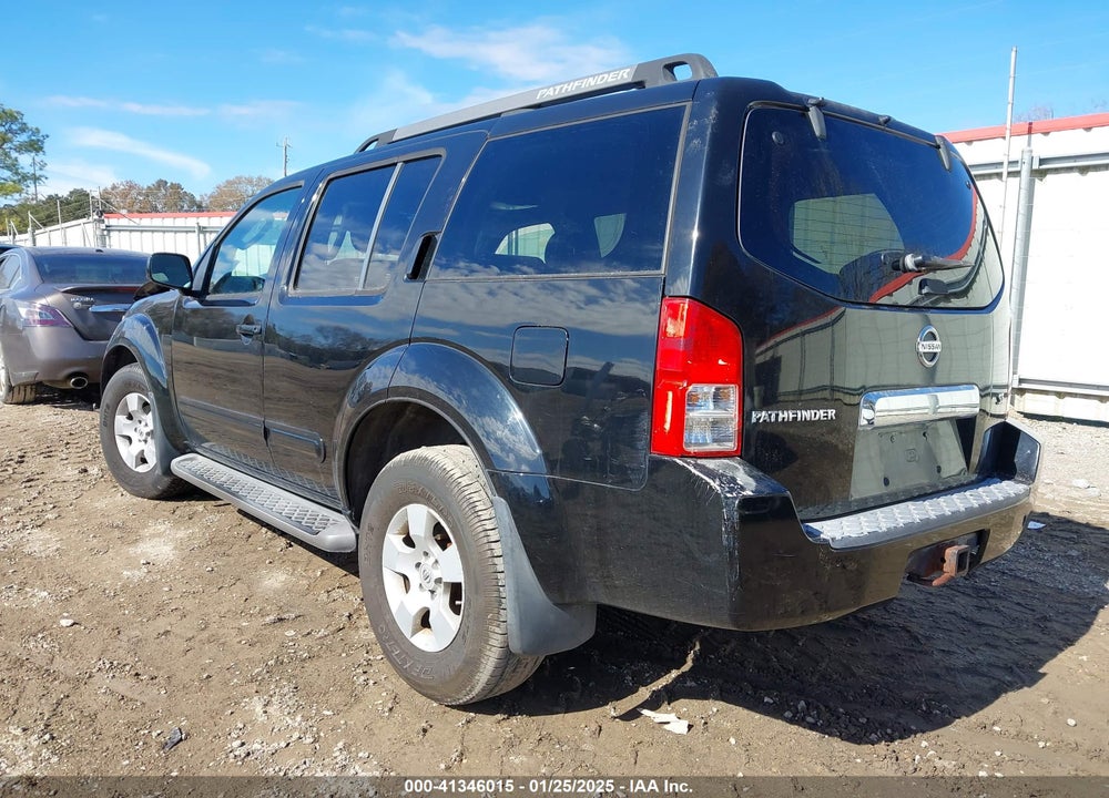 2007 NISSAN PATHFINDER VIN: 5N1AR18U17C601137