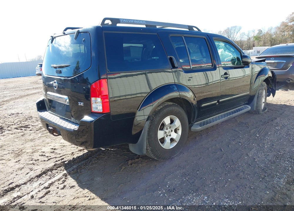 2007 NISSAN PATHFINDER VIN: 5N1AR18U17C601137