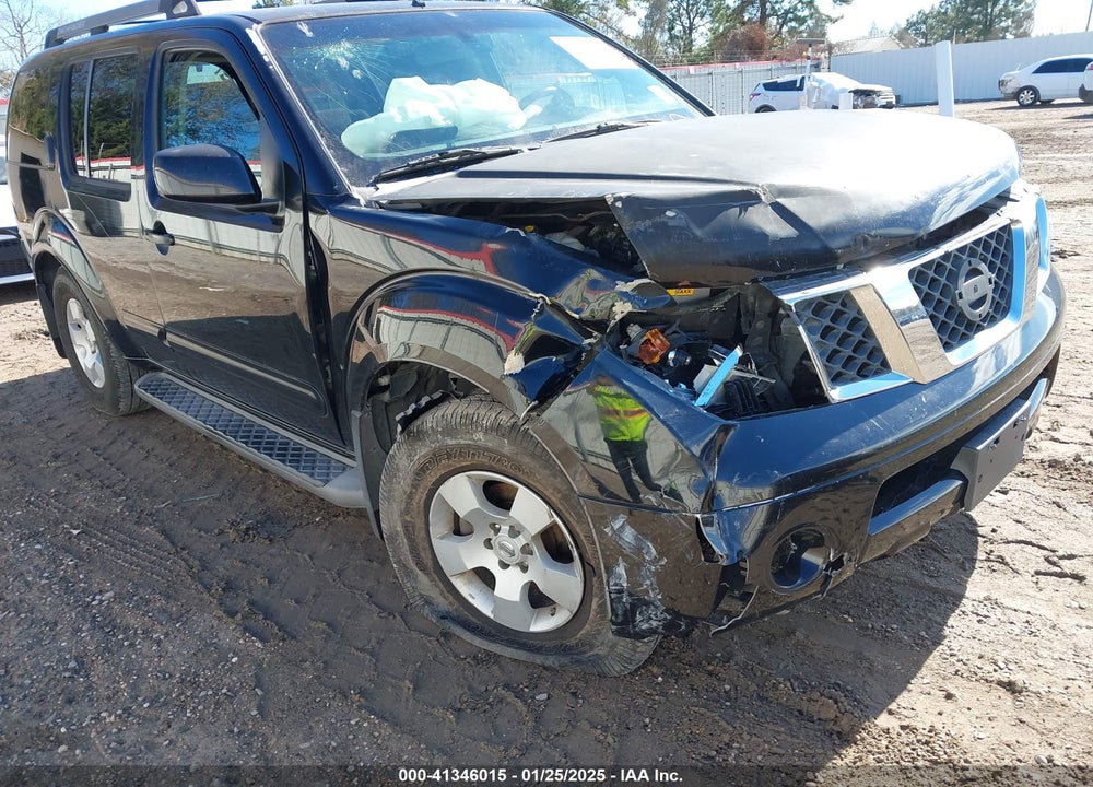 2007 NISSAN PATHFINDER VIN: 5N1AR18U17C601137