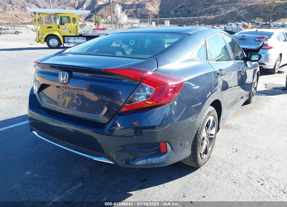 2019 HONDA CIVIC LX VIN: 19XFC2F68KE202765