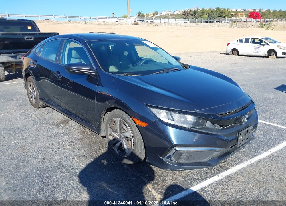 2019 HONDA CIVIC LX VIN: 19XFC2F68KE202765