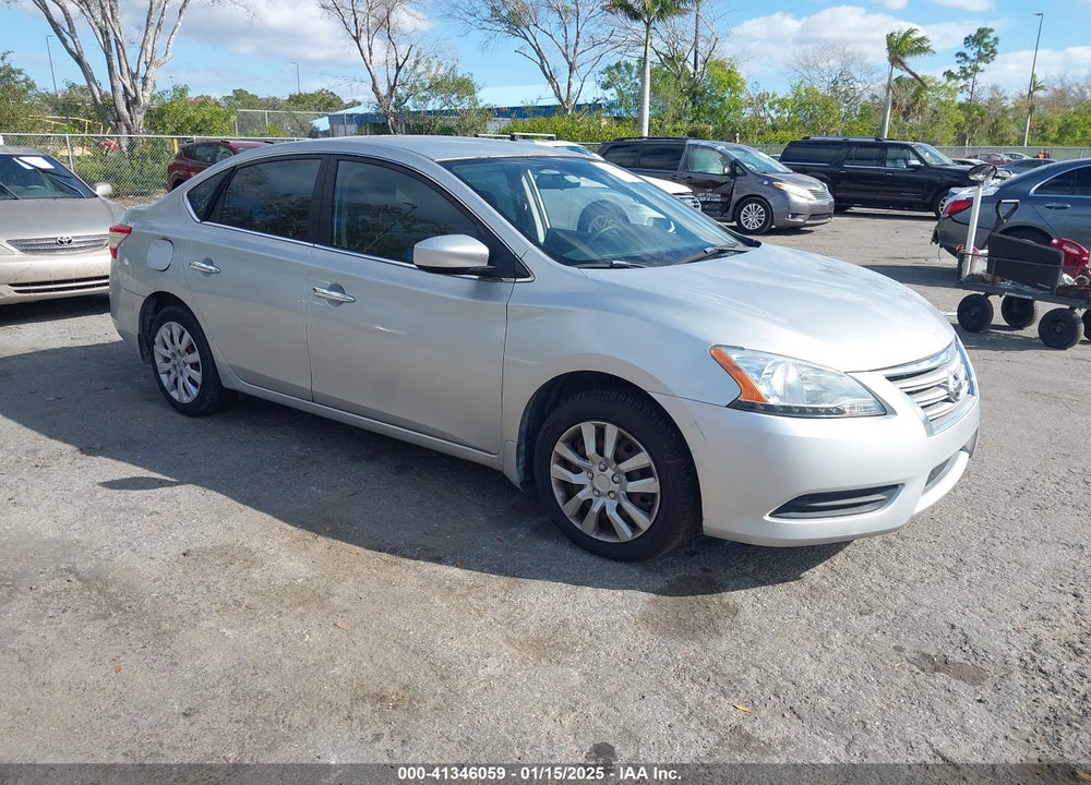 2015 NISSAN SENTRA S VIN: 3N1AB7APXFY365726