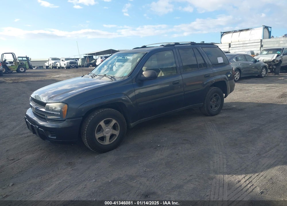2006 CHEVROLET TRAILBLAZER LS VIN: 1GNDT13S362173009