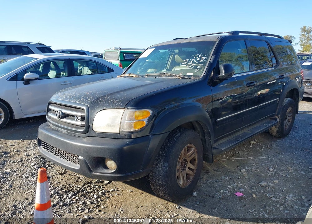 2003 TOYOTA SEQUOIA LIMITED V8 VIN: 5TDZT38AX3S137722