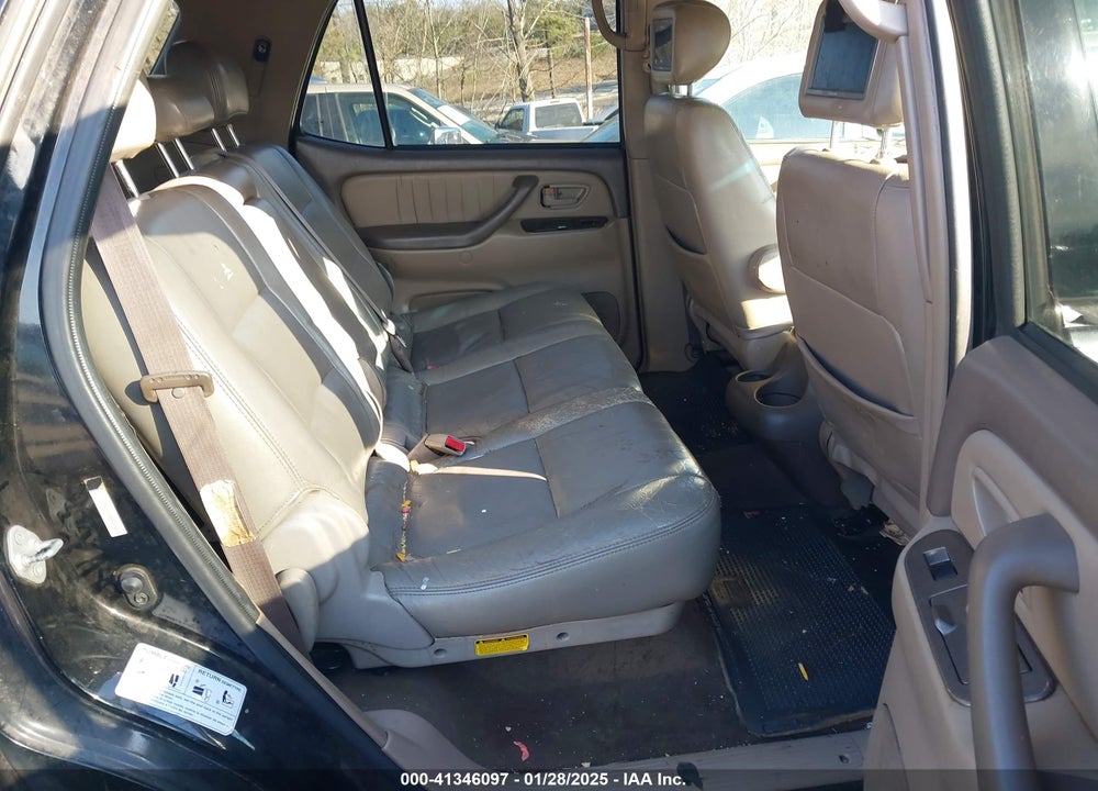 2003 TOYOTA SEQUOIA LIMITED V8 VIN: 5TDZT38AX3S137722