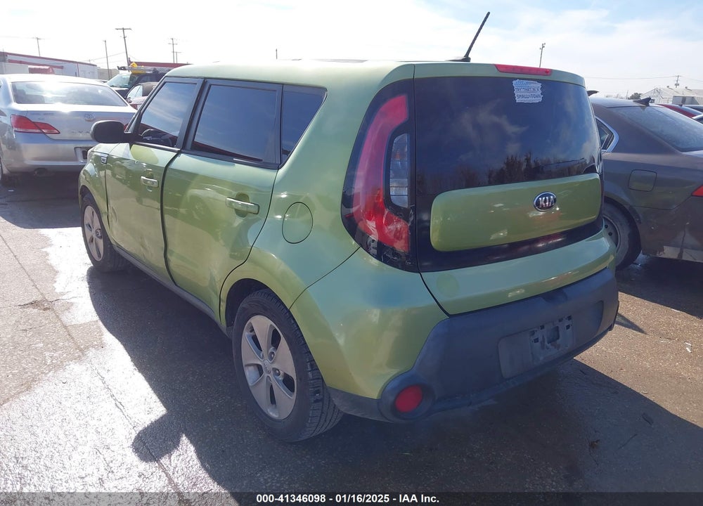 2015 KIA SOUL VIN: KNDJN2A23F7752924