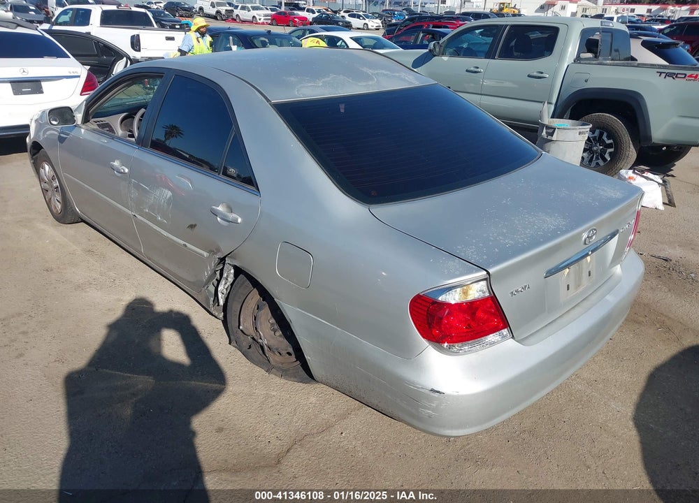 2005 TOYOTA CAMRY LE VIN: 4T1BE32K45U949072
