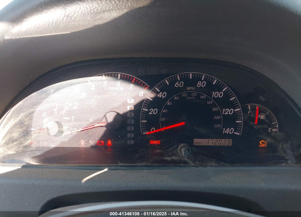 2005 TOYOTA CAMRY LE VIN: 4T1BE32K45U949072