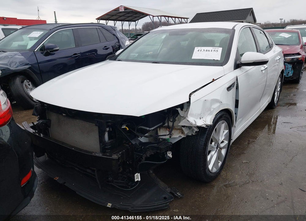2016 KIA OPTIMA VIN: 5XXGU4L36GG044156