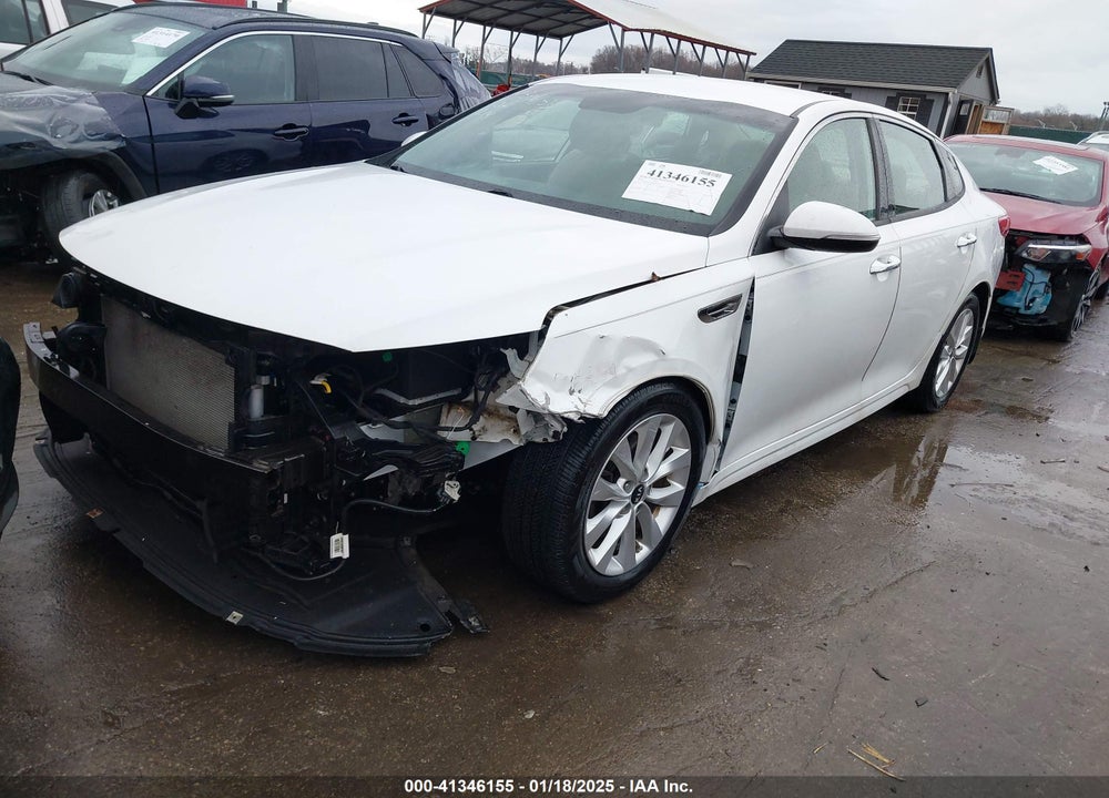 2016 KIA OPTIMA VIN: 5XXGU4L36GG044156