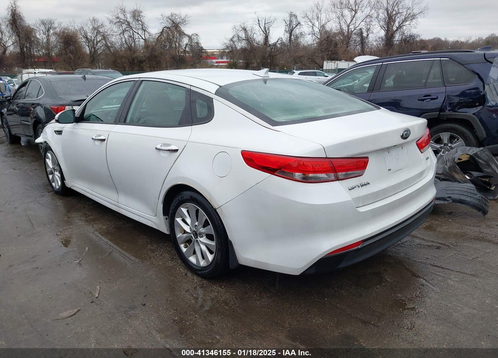 2016 KIA OPTIMA VIN: 5XXGU4L36GG044156
