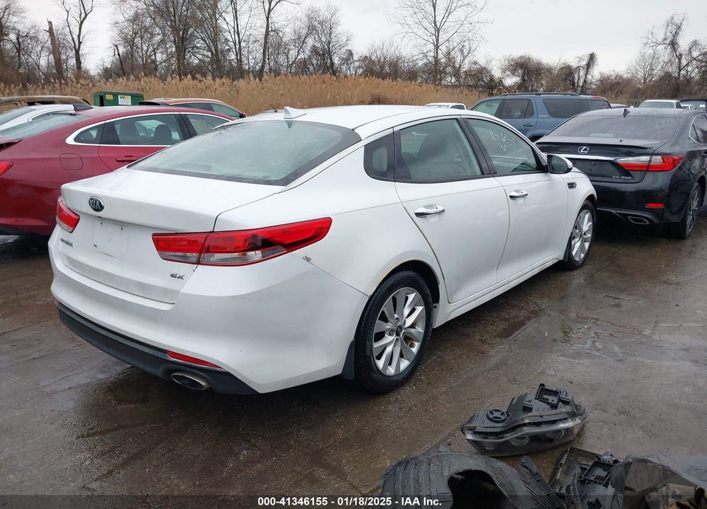 2016 KIA OPTIMA VIN: 5XXGU4L36GG044156