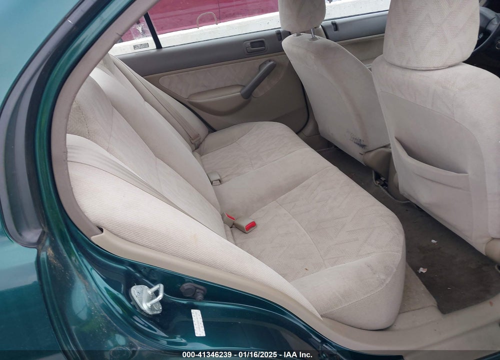 2001 HONDA CIVIC LX VIN: JHMES16591S011320