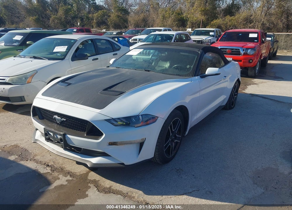 2018 FORD MUSTANG ECOBOOST PREMIUM VIN: 1FATP8UH8J5133185