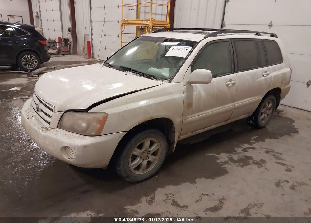 2001 TOYOTA HIGHLANDER VIN: JTEGD21A410017192