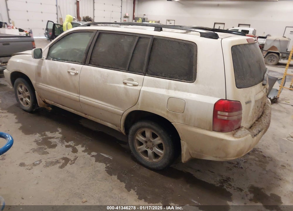 2001 TOYOTA HIGHLANDER VIN: JTEGD21A410017192