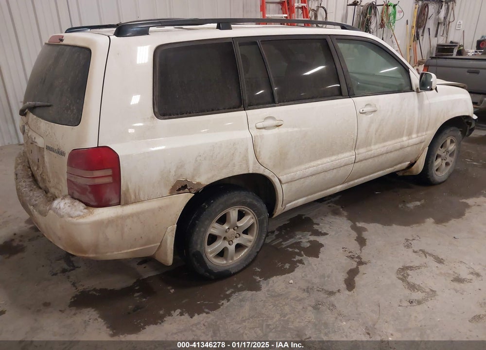2001 TOYOTA HIGHLANDER VIN: JTEGD21A410017192