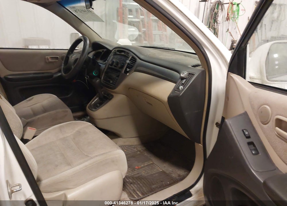2001 TOYOTA HIGHLANDER VIN: JTEGD21A410017192