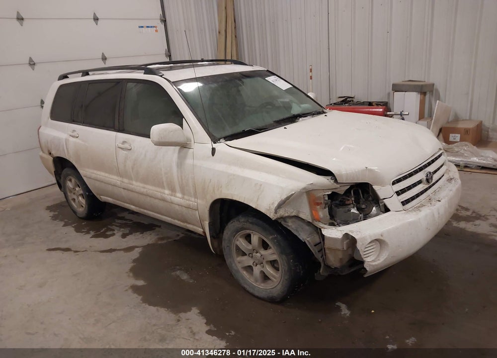 2001 TOYOTA HIGHLANDER VIN: JTEGD21A410017192