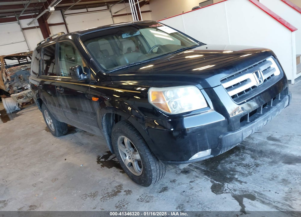 2006 HONDA PILOT EX-L VIN: 2HKYF18656H562407