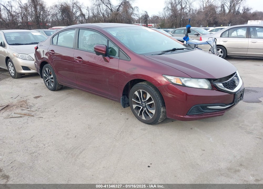 2014 HONDA CIVIC EX VIN: 19XFB2F83EE007889