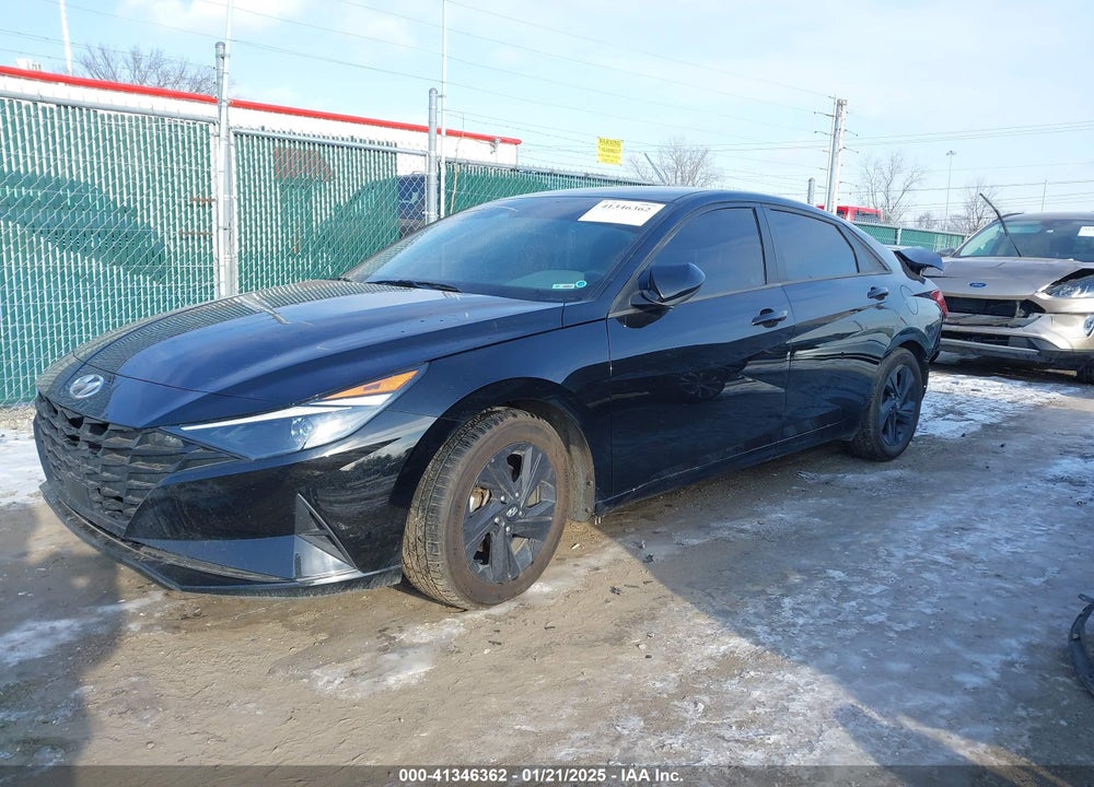 2022 HYUNDAI ELANTRA VIN: 5NPLS4AG6NH070994