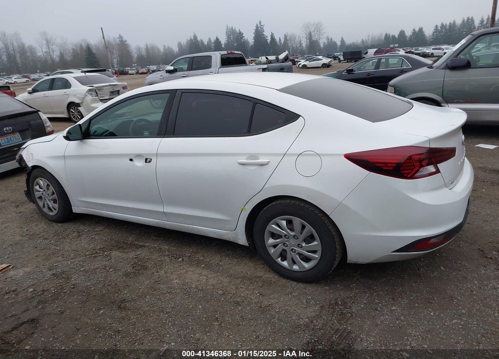 2019 HYUNDAI ELANTRA SE VIN: 5NPD74LF8KH481898