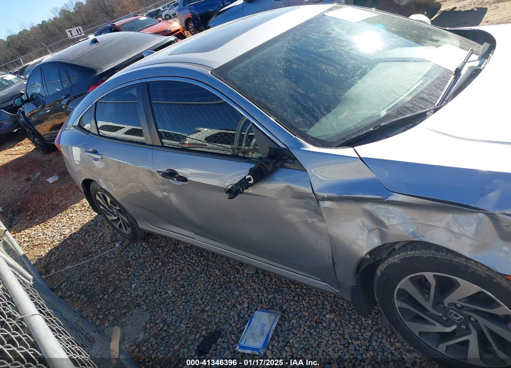 2018 HONDA CIVIC EX VIN: 19XFC2F74JE043654