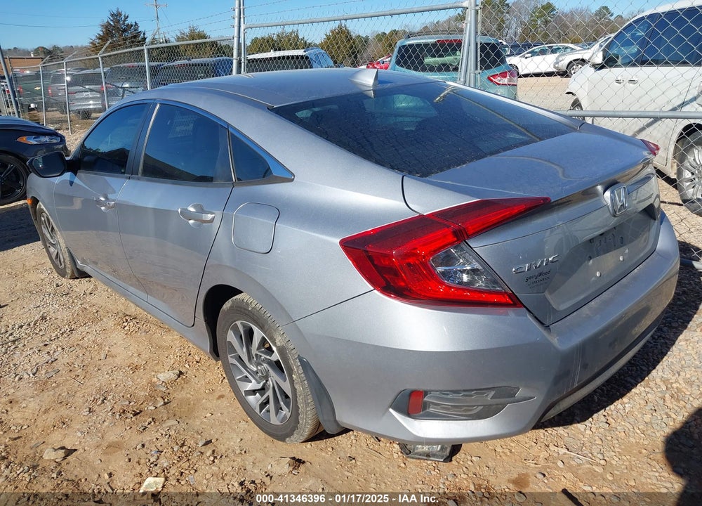 2018 HONDA CIVIC EX VIN: 19XFC2F74JE043654
