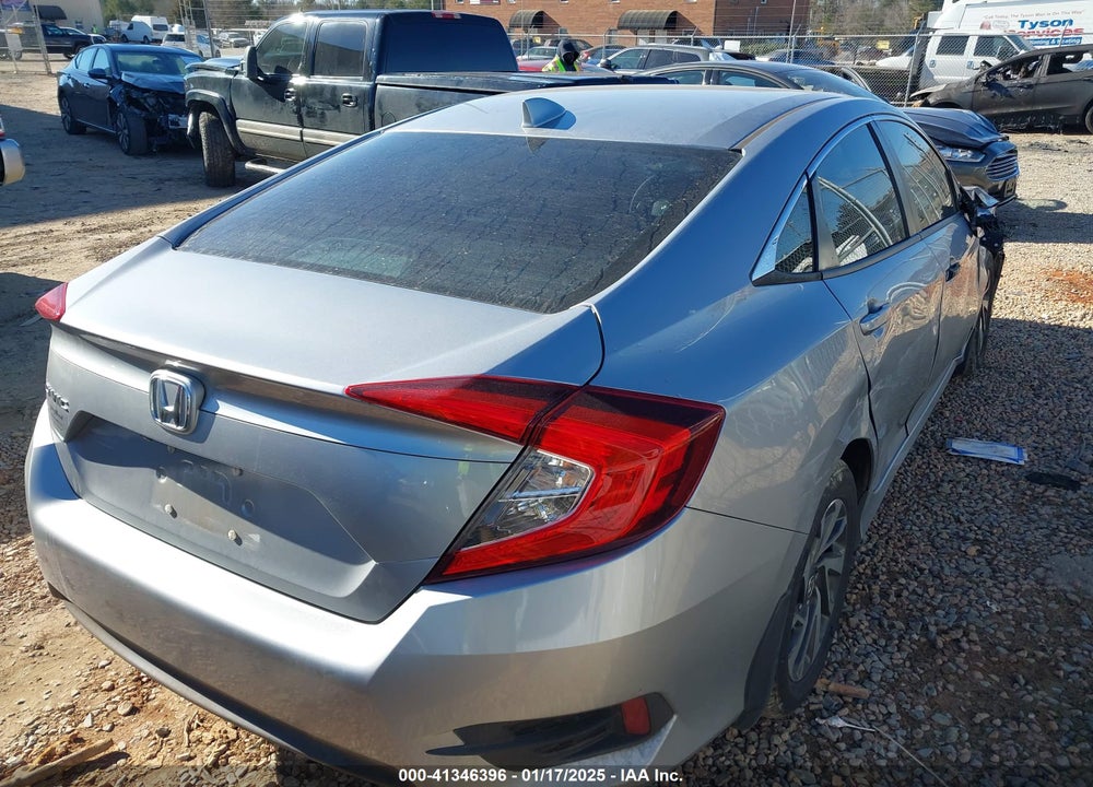 2018 HONDA CIVIC EX VIN: 19XFC2F74JE043654
