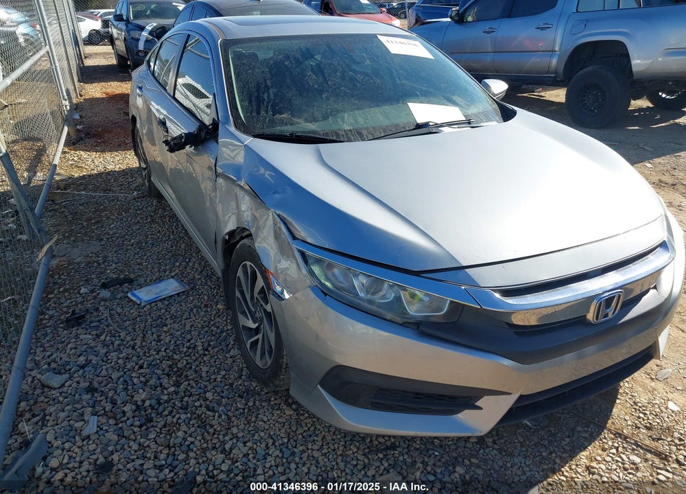 2018 HONDA CIVIC EX VIN: 19XFC2F74JE043654