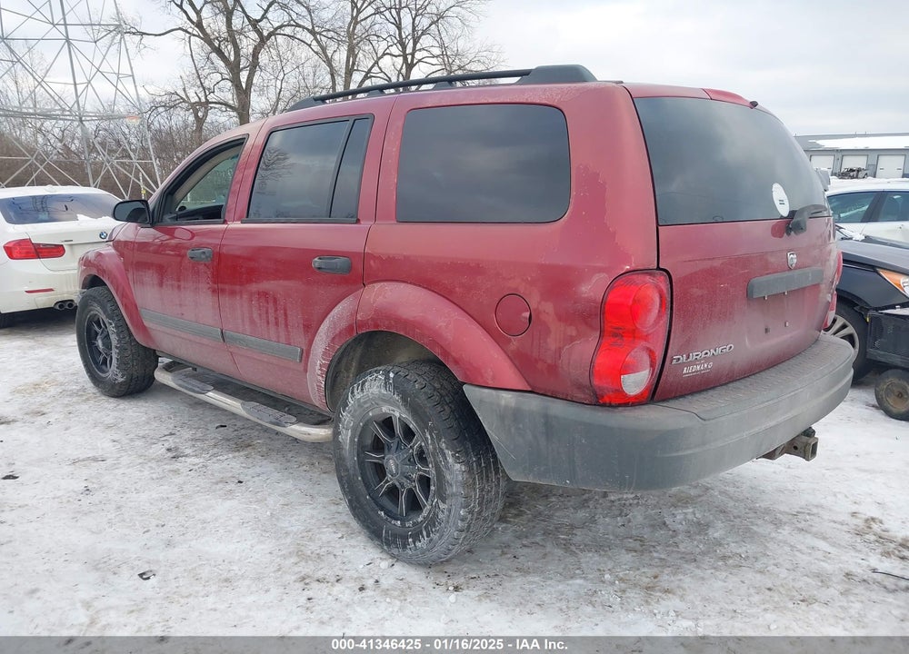 2006 DODGE DURANGO SXT VIN: 1D4HB38N46F120357