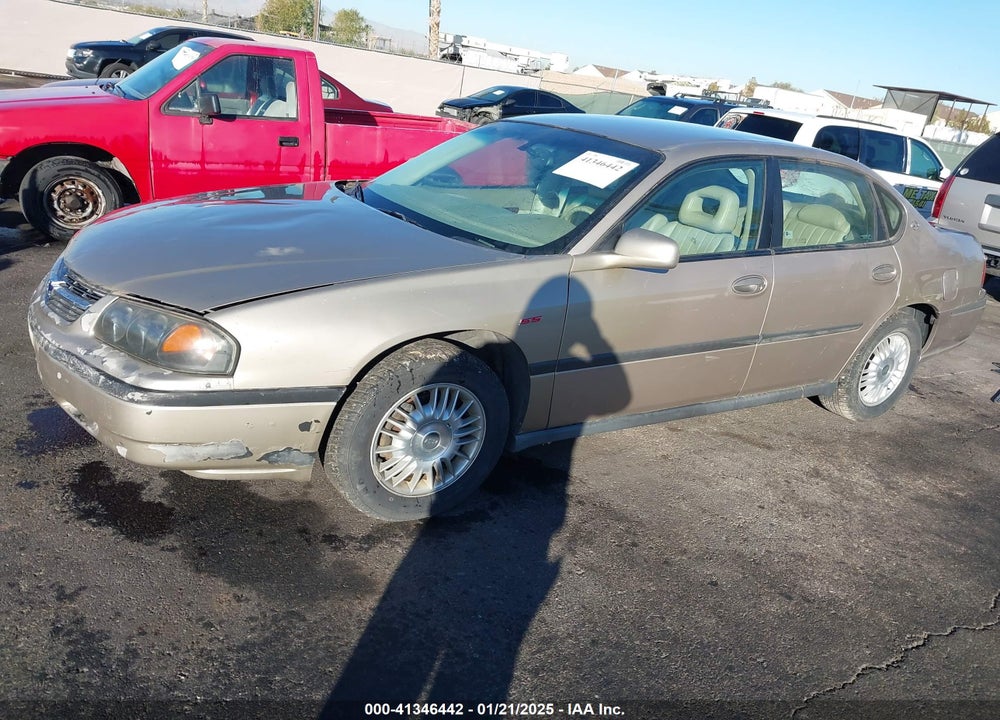 2001 CHEVROLET IMPALA VIN: 2G1WF55E219353690