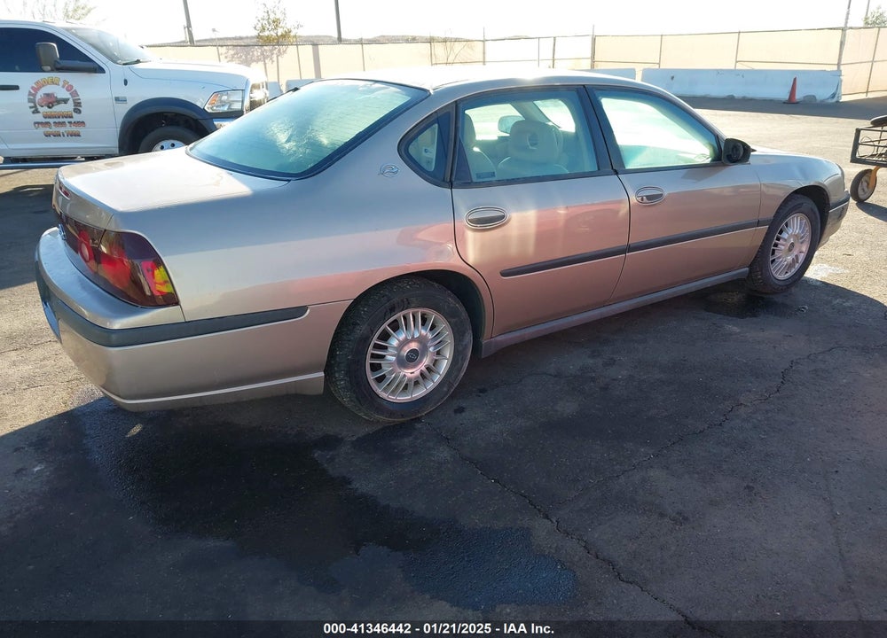 2001 CHEVROLET IMPALA VIN: 2G1WF55E219353690