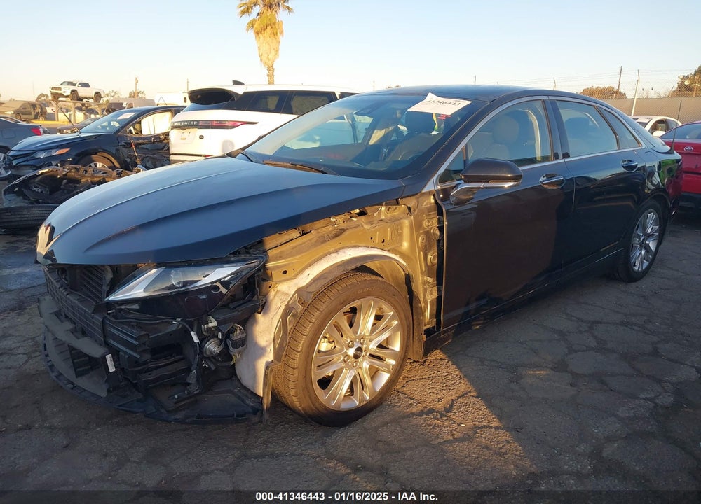2014 LINCOLN MKZ HYBRID VIN: 3LN6L2LUXER834792