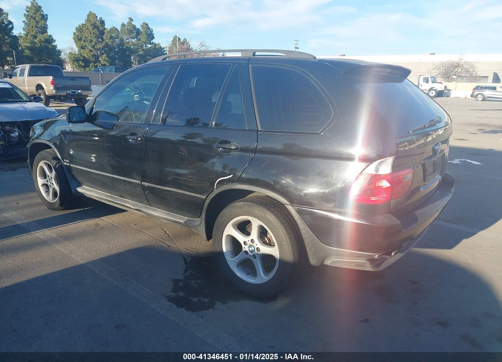 2005 BMW X5 4.4I VIN: 5UXFB53575LV15848