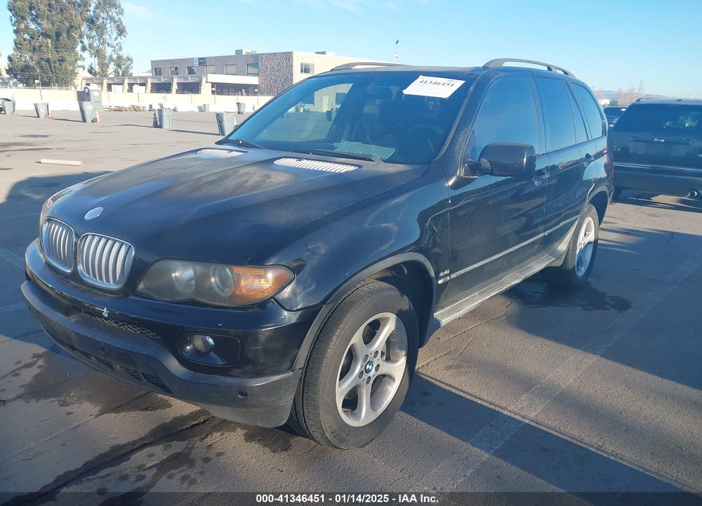 2005 BMW X5 4.4I VIN: 5UXFB53575LV15848
