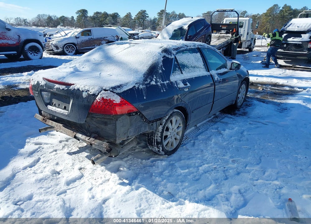 2007 HONDA ACCORD 3.0 LX VIN: 1HGCM66387A043433