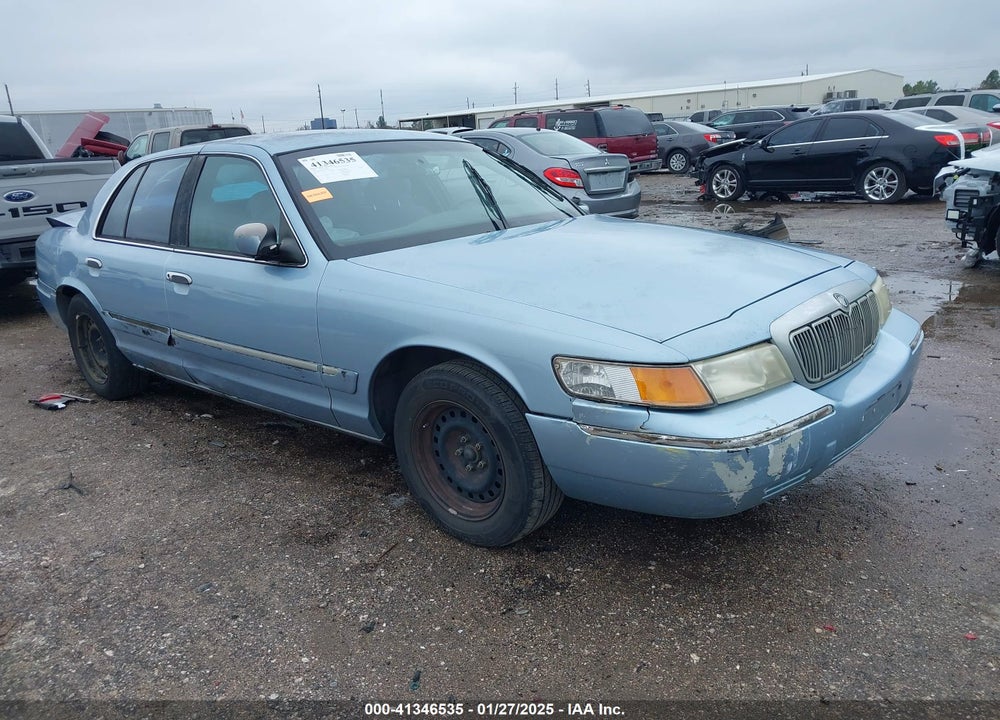 2000 MERCURY GRAND MARQUIS GS VIN: 2MEFM74W7YX659100