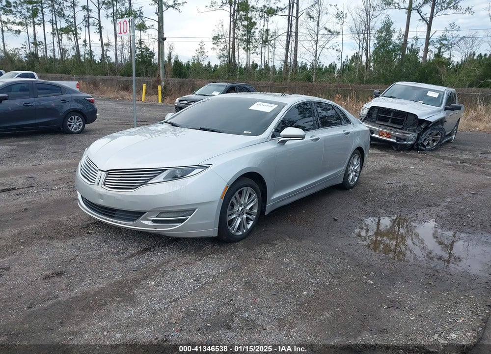 2016 LINCOLN MKZ VIN: 3LN6L2G93GR616914