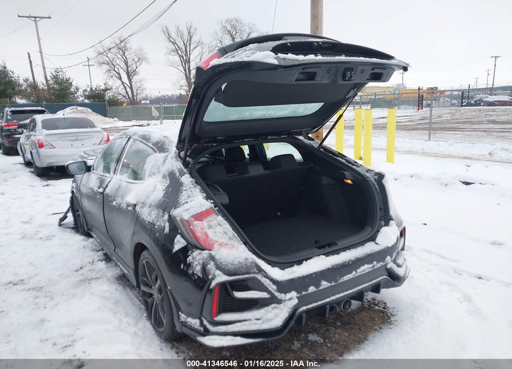 2021 HONDA CIVIC VIN: SHHFK7H41MU206504